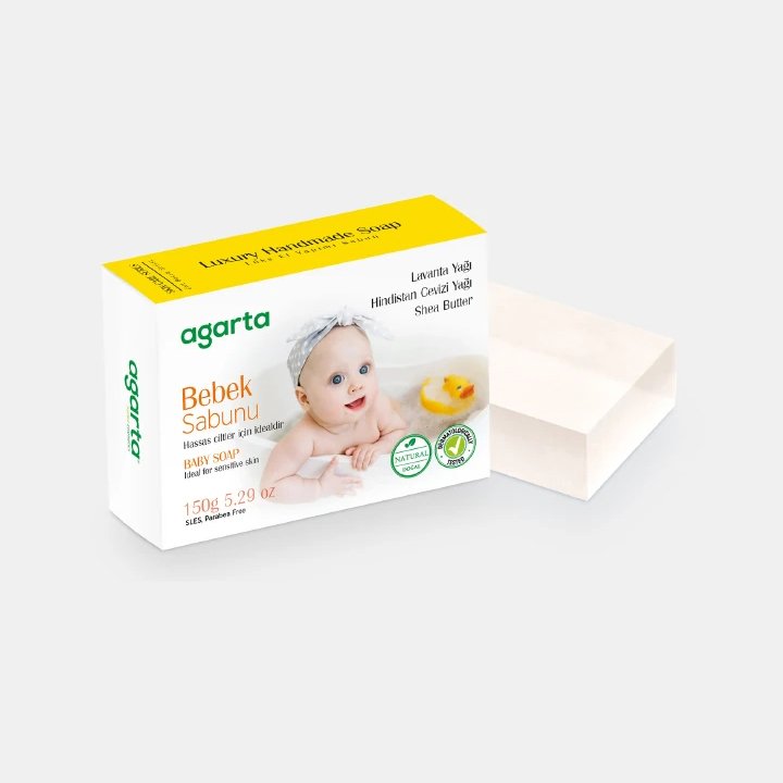 AGARTA DOĞAL BAKIM BEBEK SABUNU 150 GR