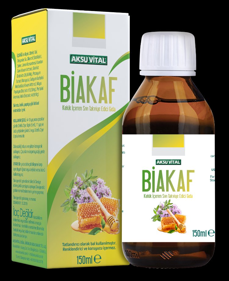AKSU VİTAL BİAKAF ŞURUP 150 ML