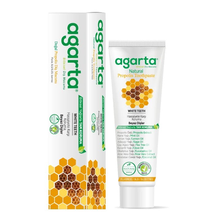 AGARTA DOĞAL PROPOLİS DİŞ MACUNU 100 ML/130 GR