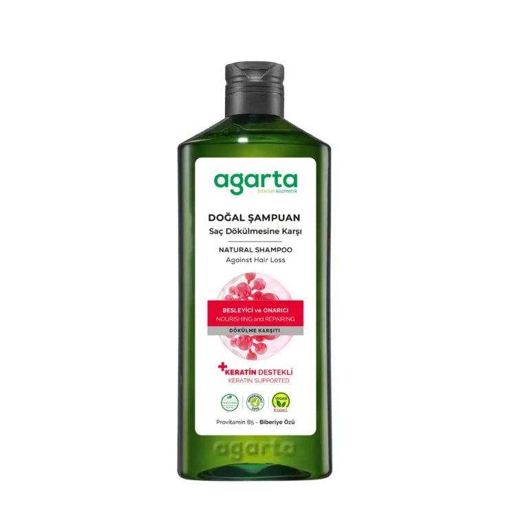 AGARTA DOĞAL SAÇ DÖKÜLMESİNE KARŞI ŞAMPUAN 400 ML