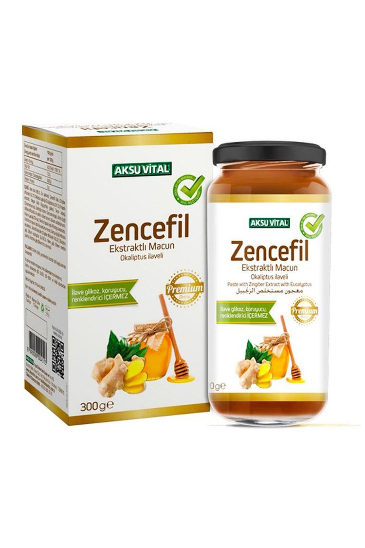 AKSU VİTAL ZENCEFİL EKSTRAKTLI MACUN 300 GR