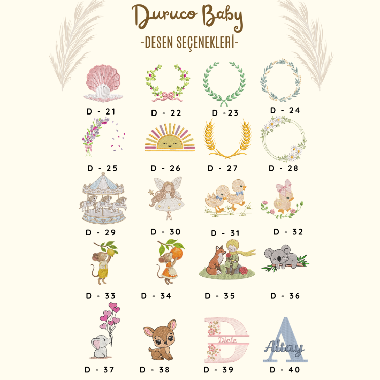 Yenidoğan Bebek Müslin Püsküllü Battaniye