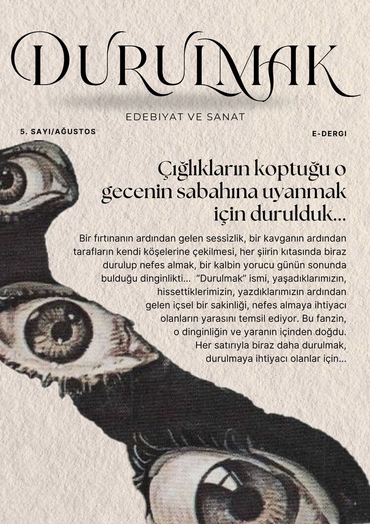 5. Sayı | Ağustos
