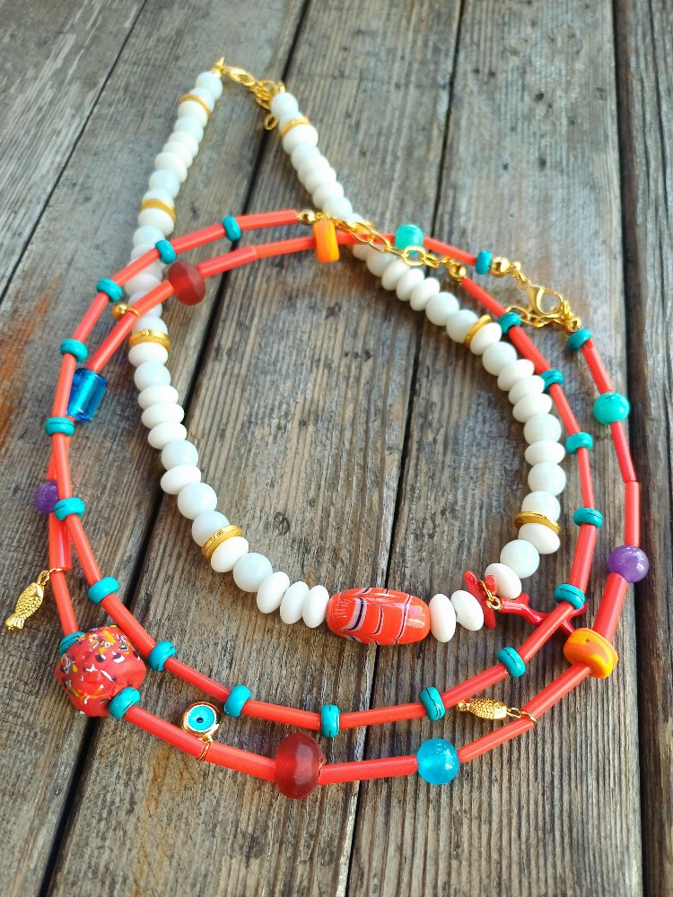rosalina ikili kolye