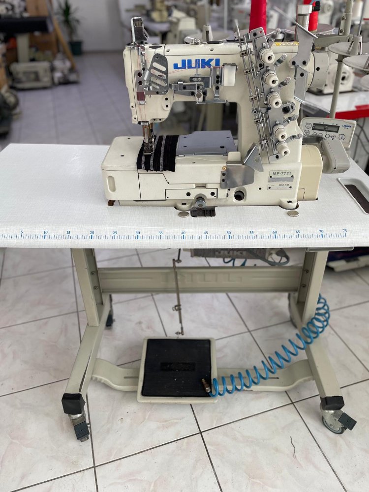 Juki havalı otomatik ip kesicili reçme