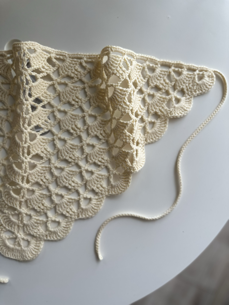 Pinterest bandana (tereyağ sarısı)