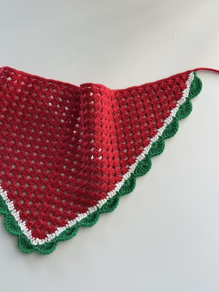 Karpuz bandana (çocuk ölçü)