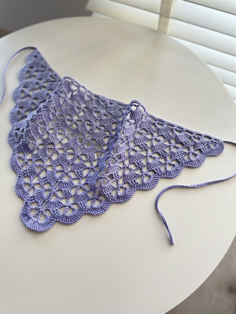 Pinterest bandana (lavanta rengi) yetişkin