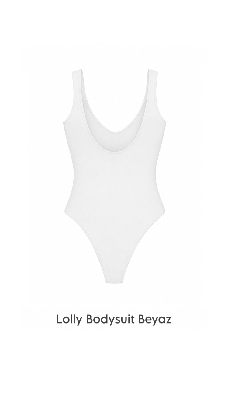Lolly Bodysuit Beyaz