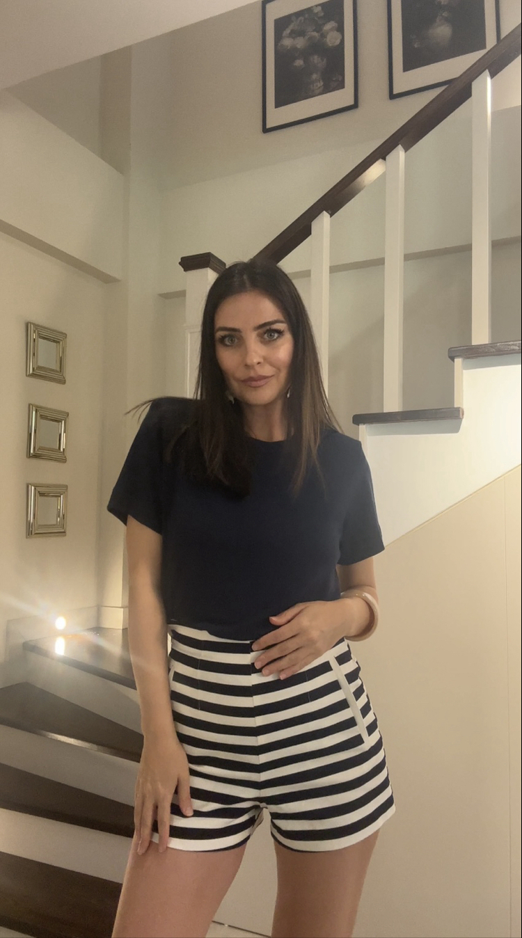 Yüksek Bel Şort