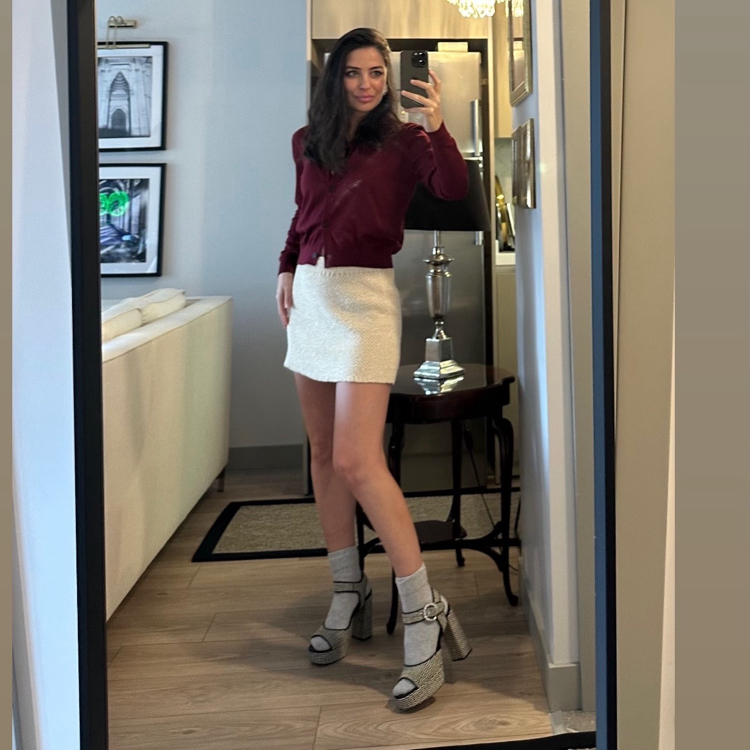 Massimo Dutti Model Hırka / Cherry Renk