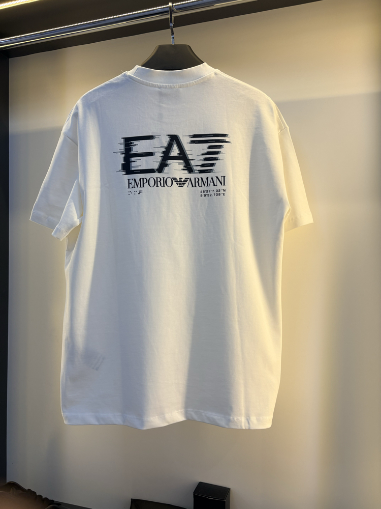 EA7 Premium Beyaz Tişört