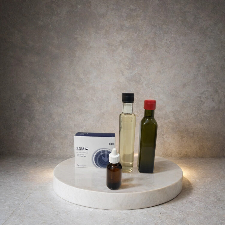 TANIŞMA PAKETİ (1x SDM14 + 1 Şişe Çörek Otu Yağ + 1 Şişe Ananas ve 1 Şişe Ceviz Sirkesi)