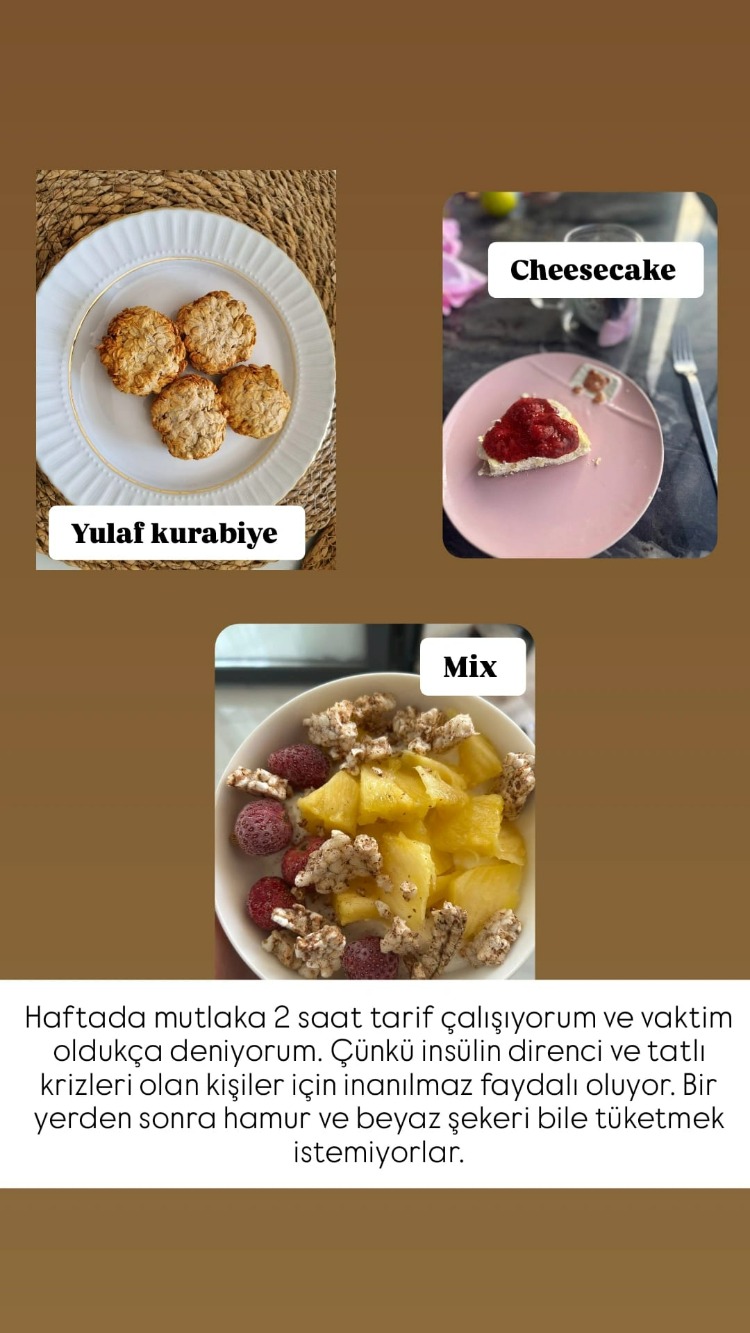 TATLI İSTEĞİNİ AZALTAN FİT TARİFLER KİTABI