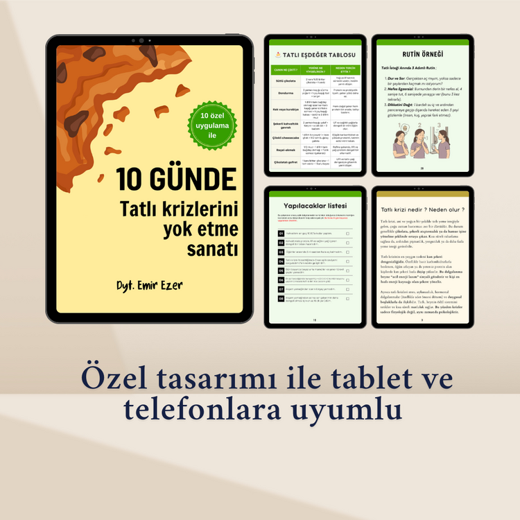 10 GÜNDE TATLI KRİZLERİNİ YOK ETME SANATI