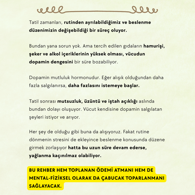 7 GÜNLÜK ARINMA KİTİ