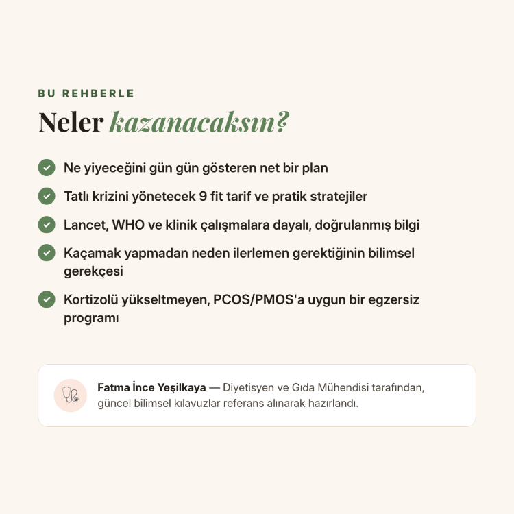 30 Günde PCOS/PMOS Reset: Beslenme, Hareket ve Denge Rehberi