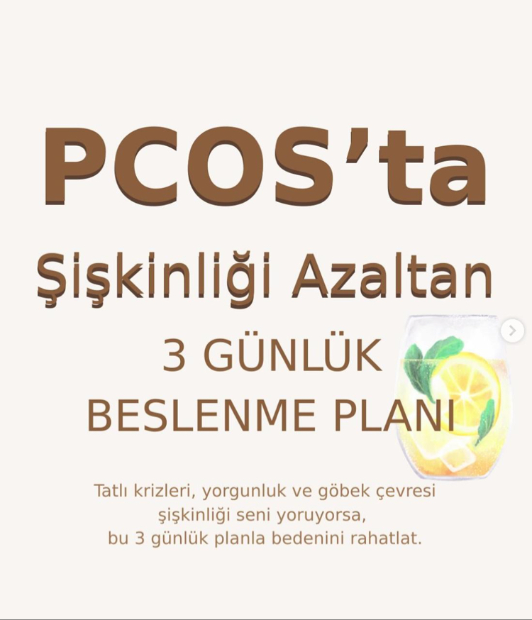 PKOS 3 Günde Şişkinlik Ve Ödem Atıcı Detoks