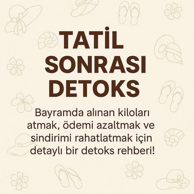 PKOS Reset Planı: Detoks ile ödemi at