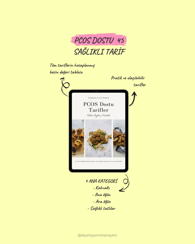 PCOS Dostu Tarifler - Dijital Kitap