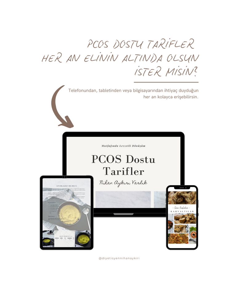 PCOS Dostu Tarifler - Dijital Kitap