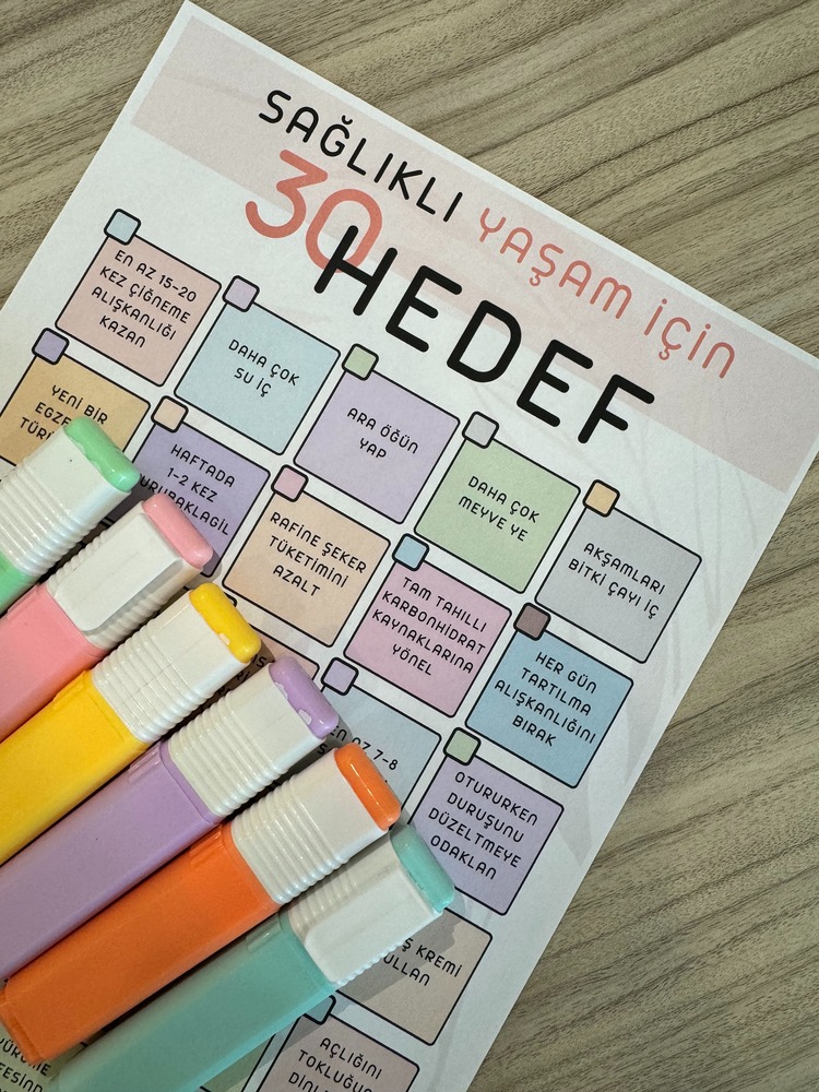 Sağlıklı Yaşam Motivasyon Kiti