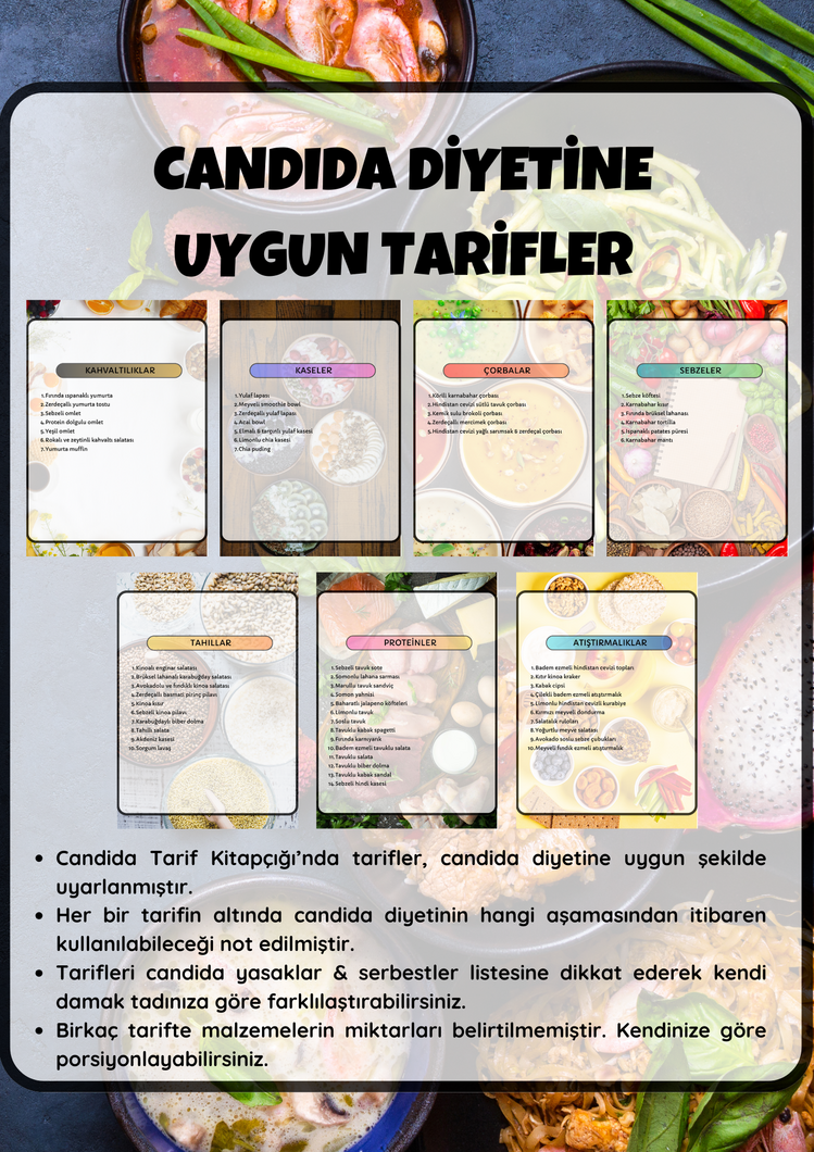 Candida Diyeti e-kitapçık