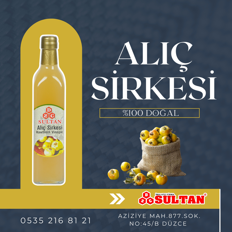 Alıç Sirkesi %100 Doğal
