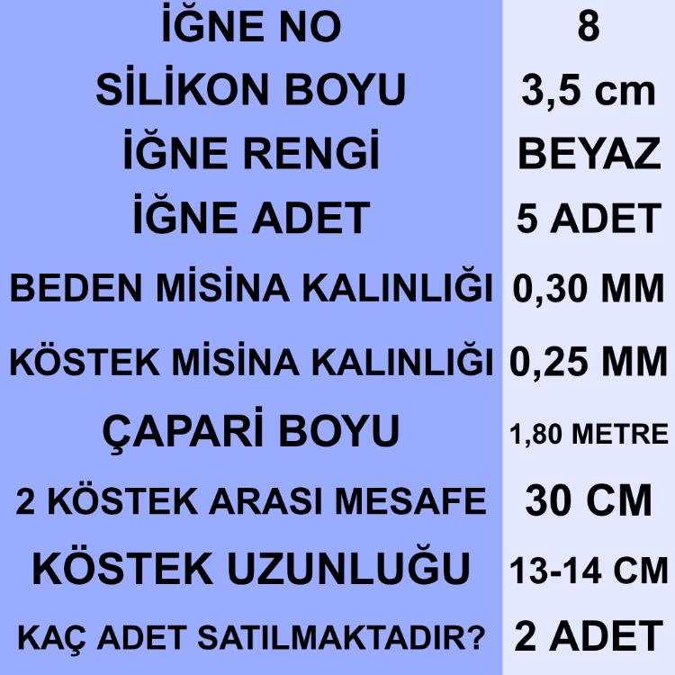 ea genset Silikon Balıklı Çapari 3.5 Cm (2 Adet) Silikon At Çek Takımı Yeşil Glow Boncuklu