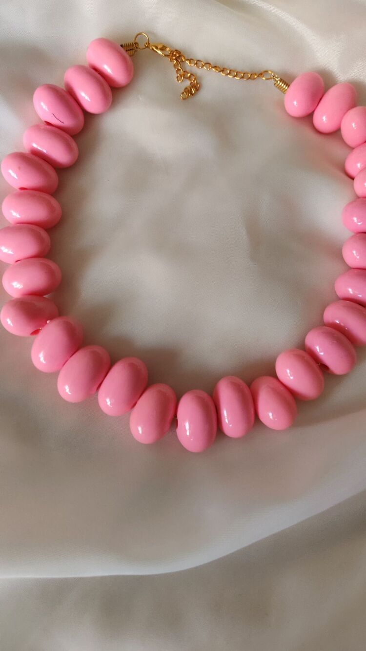 Şeker Pembe Kolye