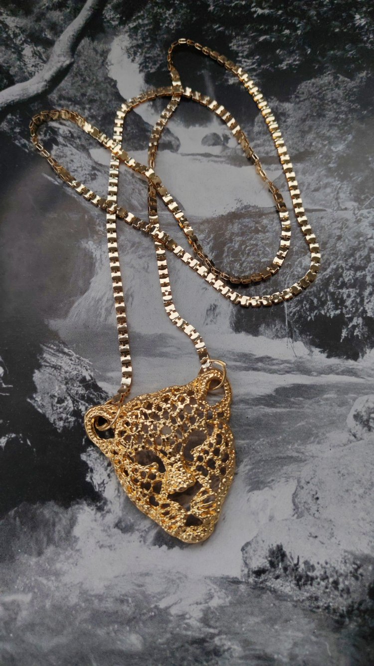 Leopar kolye