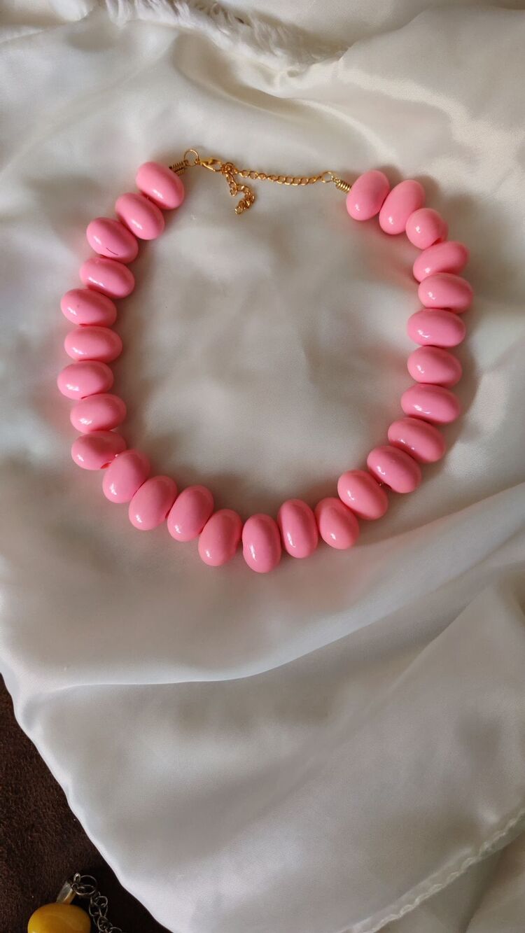 Şeker Pembe Kolye