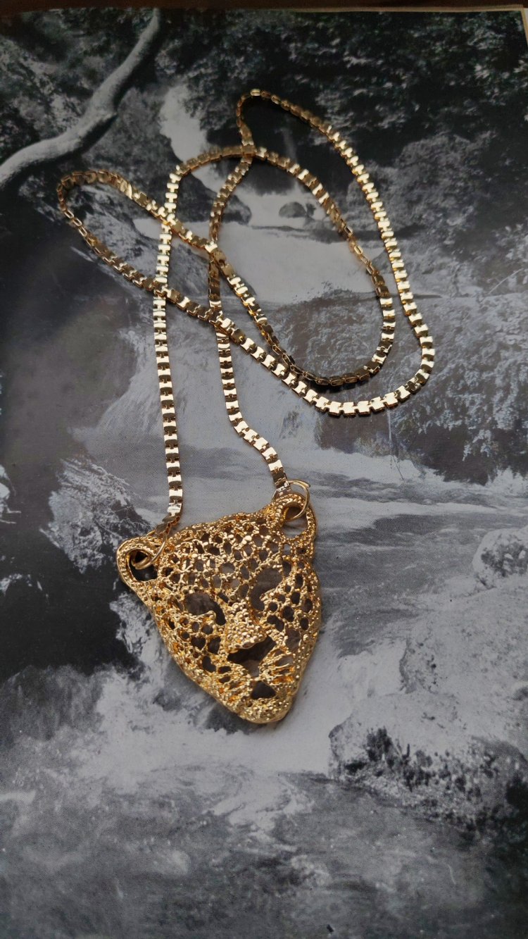 Leopar kolye