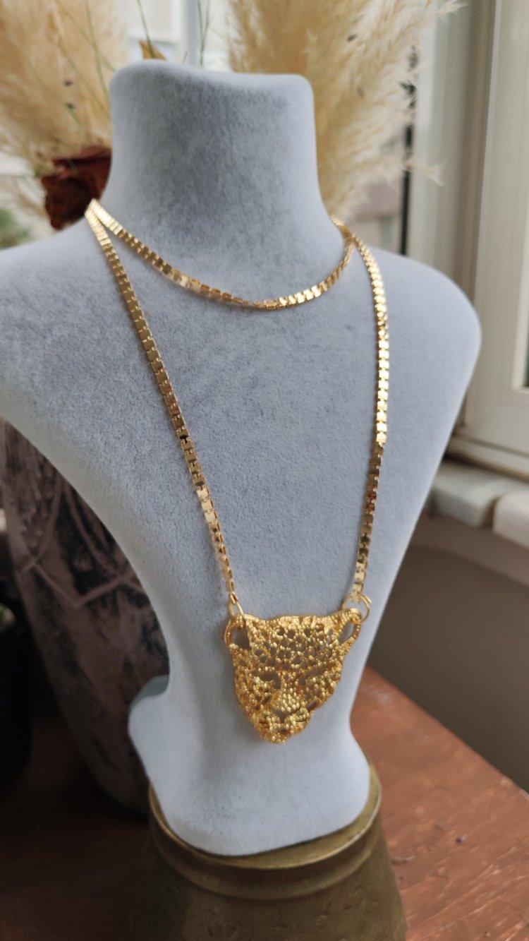 Leopar kolye