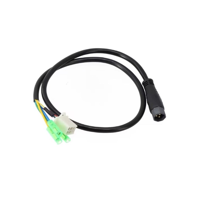 Elektrikli Bisiklet Motor Uzatma Kablosu Büyük 9 Pin SM