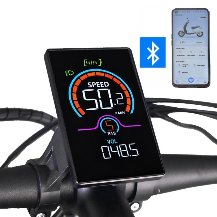 Elektrikli Bisiklet BLUETOOTH EKRAN E-Bike RKS KUBA APE RYDER M5B