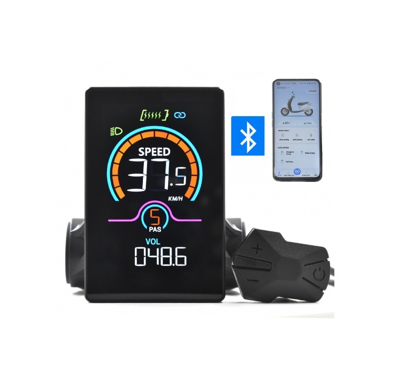 Elektrikli Bisiklet BLUETOOTH EKRAN E-Bike RKS KUBA APE RYDER M5B