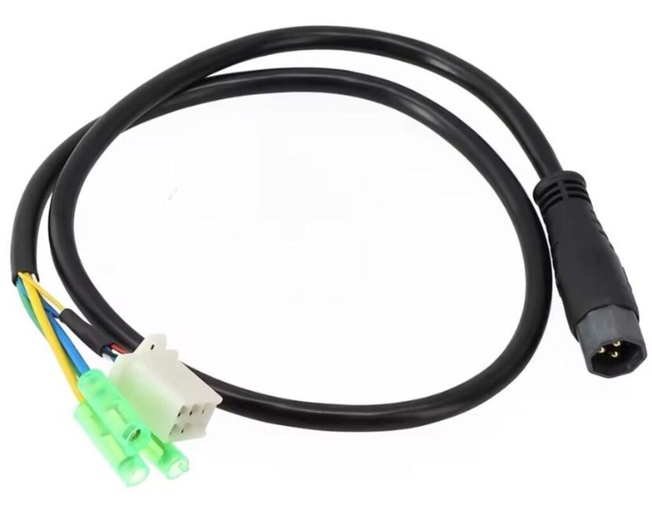 Elektrikli Bisiklet Motor Uzatma Kablosu Büyük 9 Pin SM