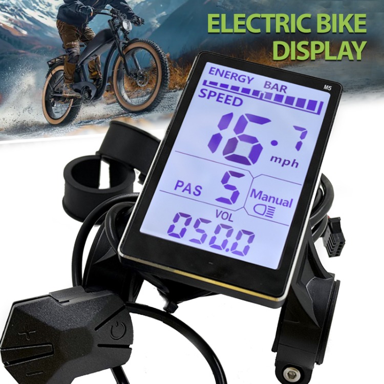 Elektrikli Bisiklet EKRAN Gösterge E-Bike RKS KUBA APE RYDER M5