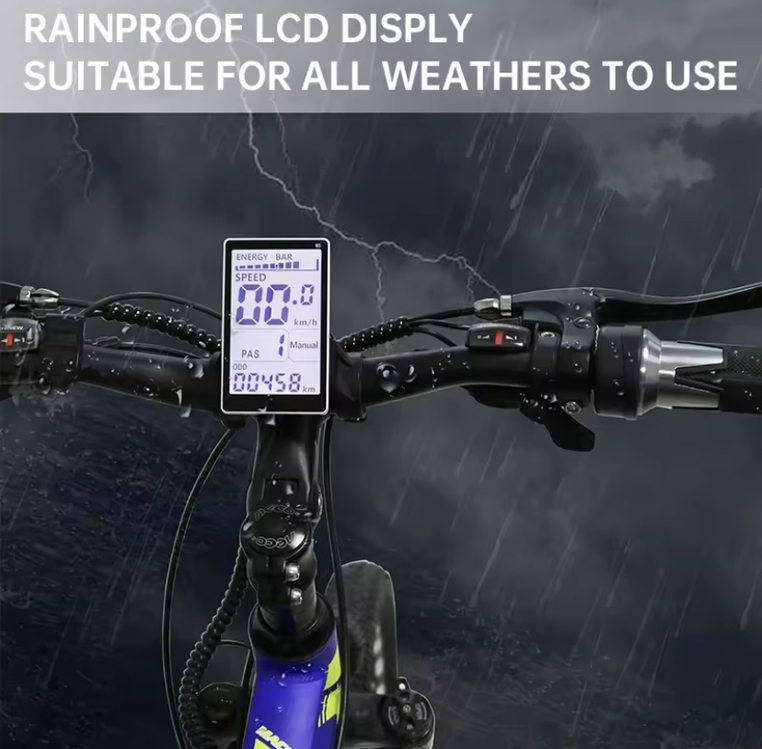 Elektrikli Bisiklet RX5 XS35 PRO EKRAN Gösterge E-Bike RKS JEEP