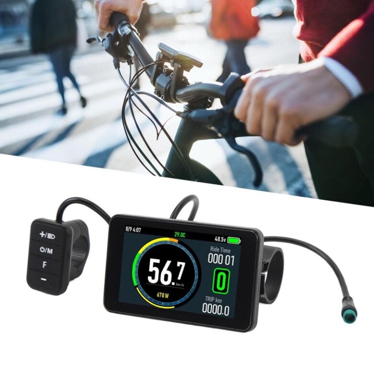 Elektrikli Bisiklet EKRAN Gösterge E-Bike RKS KUBA APE RYDER M8