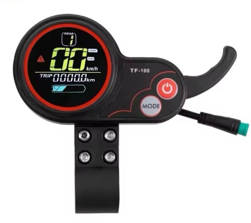 Elektrikli Scooter EKRAN Gösterge ve GAZ Kolu