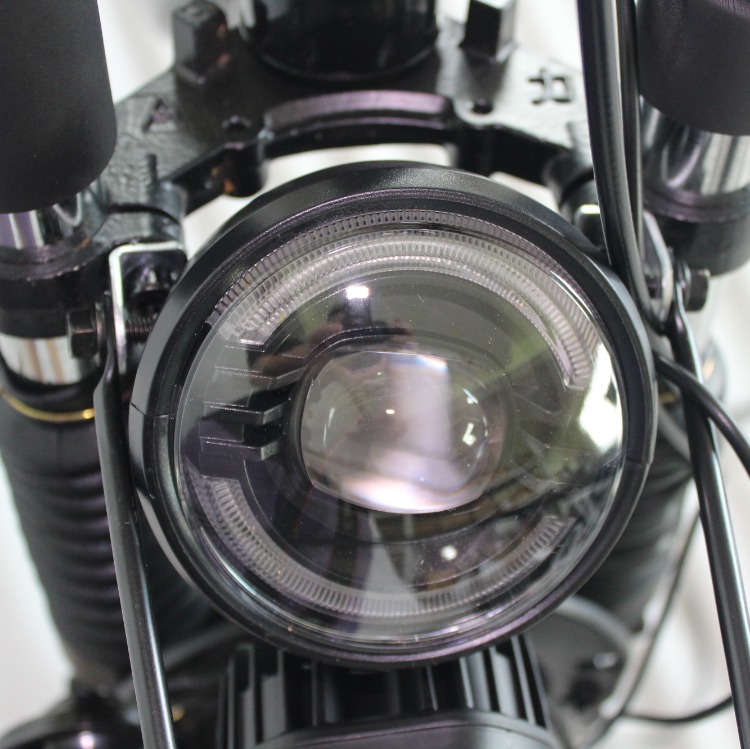 Elektrikli Bisiklet YUVARLAK ŞERİT ÖN FAR LED E-Bike Aydınlatma