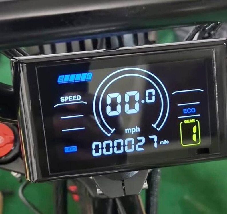 Elektrikli Bisiklet EKRAN Gösterge E-Bike RKS KUBA APE RYDER S96