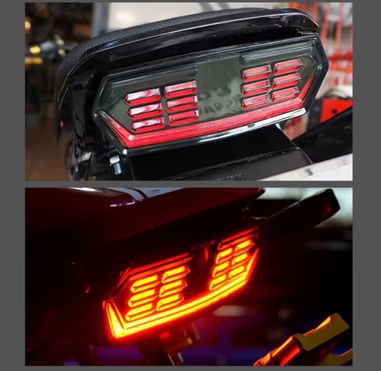 MOTOSİKLET 12V ARKA STOP Aydınlatma