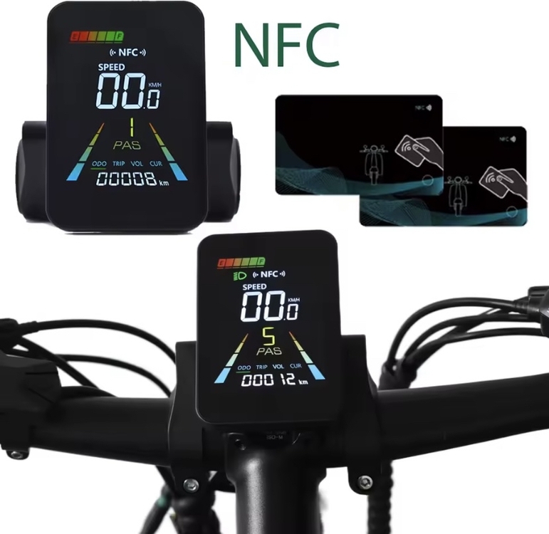 Elektrikli Bisiklet NFC EKRAN E-Bike RKS KUBA APE RYDER F3