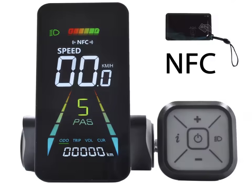 Elektrikli Bisiklet NFC EKRAN E-Bike RKS KUBA APE RYDER F4