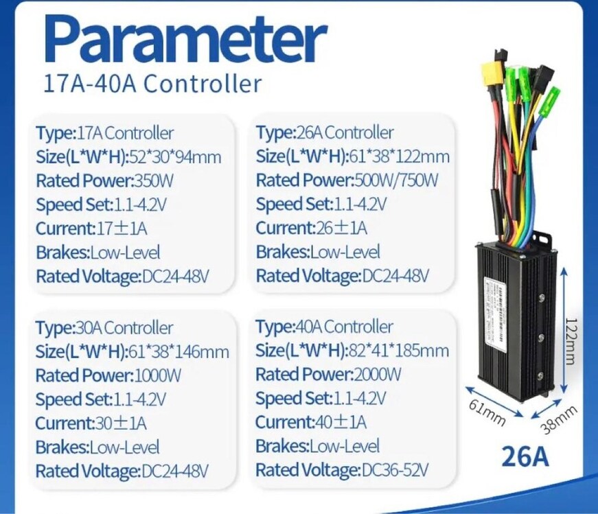 24V 36V 48V 30Amper Beyin KONTROLCÜ 750Watt 1000Watt Elektrikli Bisiklet