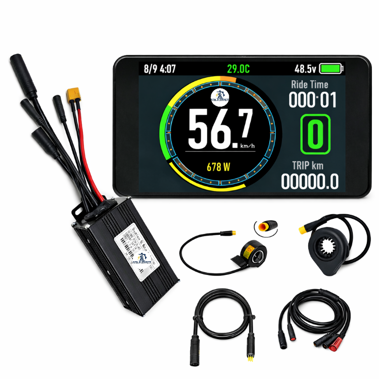 E Bike 500Watt 750Watt Beyin Controller ve EKRAN Seti E-Bike Beyin Ekran Seti Elektrikli Bisiklet