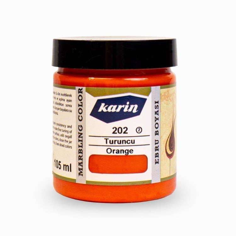 Karin Ebru Boyası 202 Turuncu 105 ml